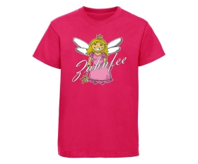 Zahnfee Logo Kinder T-Shirt pink