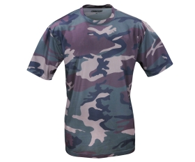 Männer T-Shirt Quickdry woodland