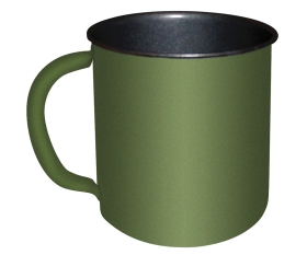 Thermo Feld Tasse oliv