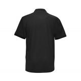 Männer Polo Shirt Quick Dry schwarz
