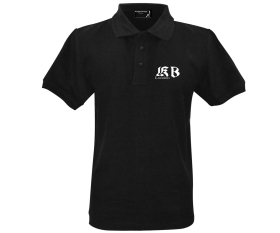 Männer Polo Shirt kurzarm KB London schwarz