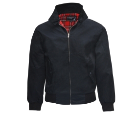 Harrington Jacke schwarz