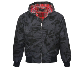 Harrington Jacke - Hooded Nightcamo