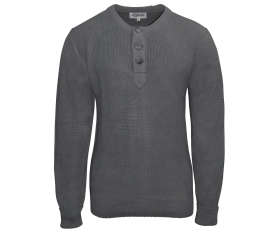 BW Gebirgsjäger Pullover Wolle grau