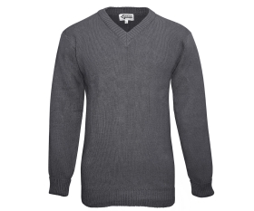 BW Dienst Pullover Wolle grau