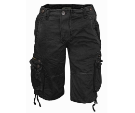 Vintage Cargo Short Everglades - schwarz