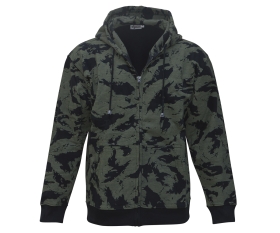 Kapuzenjacke Nightcamo oliv