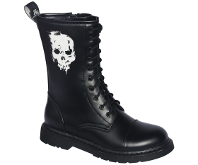 Dark Creationz 10 Loch Ranger Boots - Skull