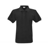 Active Wear Männer Polo-Shirt schwarz Größe S - XXL