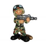 Fun Division Soldat Figur Modell 2 flecktarn