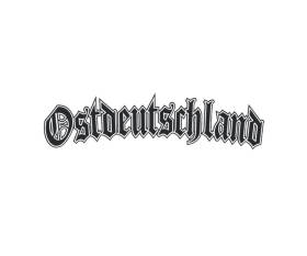 Ostdeutschland Schriftzug Aufkleber PVC