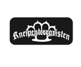 PVC - Aufkleber - Kneipenterroristen